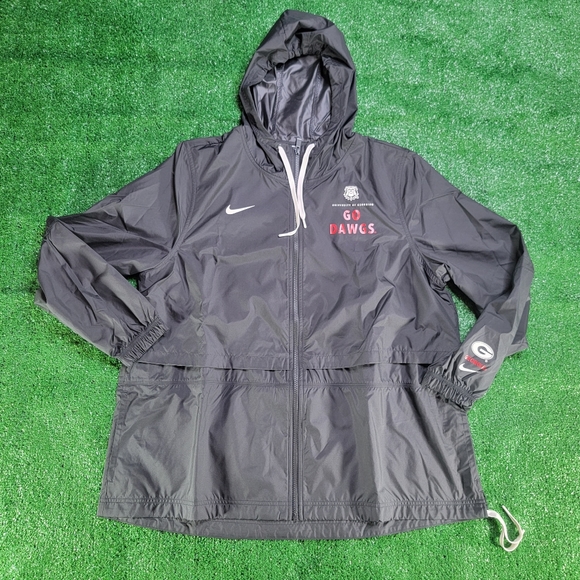 Nike University Of Georgia Jacket Go Dawgs UGA Bulldogs Womens Size L DR0047-060 - Picture 1 of 11